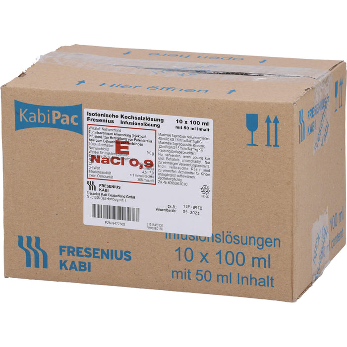 Fresenius Isotonische Kochsalzlösung 0,9% Injektionslösung, 500 ml Solution