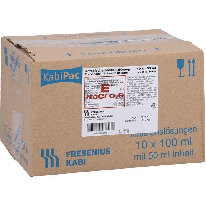 Fresenius Isotonische Kochsalzlösung 0,9% Injektionslösung, 500 ml Solution