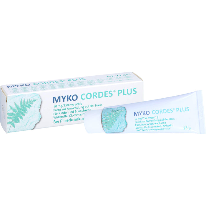 Myko Cordes Plus 10 mg/150 mg pro g Paste bei Pilzerkrankungen der Haut, 25 g Pâte