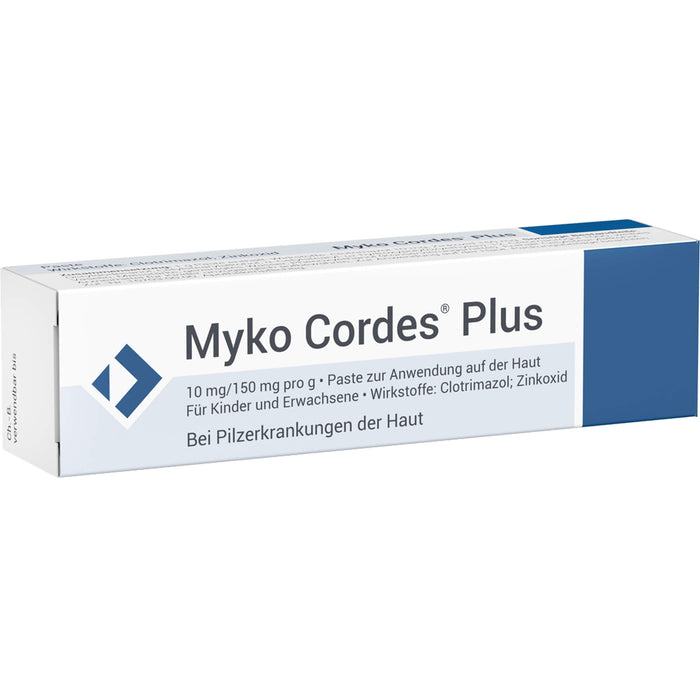 Myko Cordes Plus 10 mg/150 mg pro g Paste bei Pilzerkrankungen der Haut, 25 g Pâte