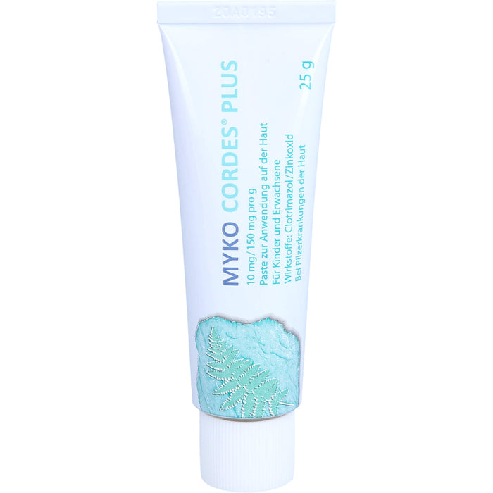 Myko Cordes Plus 10 mg/150 mg pro g Paste bei Pilzerkrankungen der Haut, 25 g Pâte