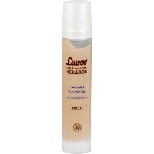 Luvos Naturkosmetik getöntes Gesichtsfluid bronze, 50 ml Lösung