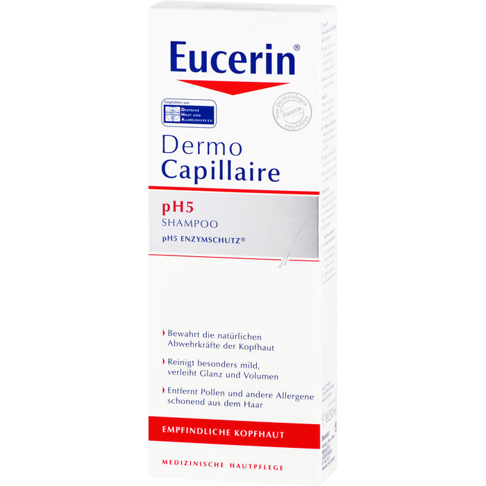 Eucerin DermoCapillaire pH5 Shampoo, 250 ml Shampoing