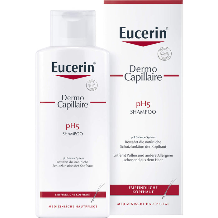 Eucerin DermoCapillaire pH5 Shampoo, 250 ml Shampoing