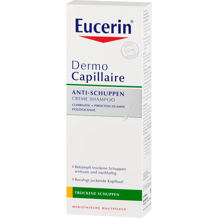 Eucerin DermoCapillaire Anti-Schuppen Creme Shamp., 250 ml Shampoing