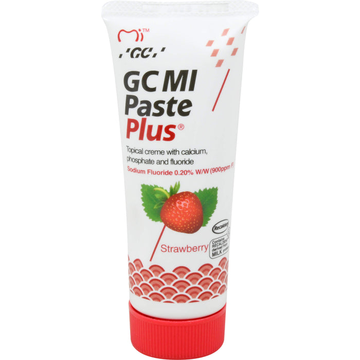 GC MI Paste Plus Erdbeere Zahncreme, 40 g Dentifrice
