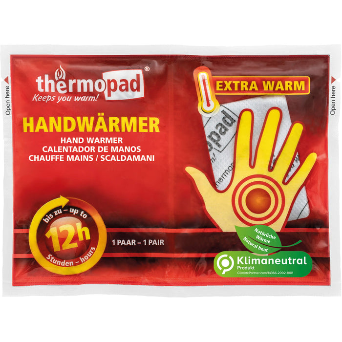 Thermopad Handwärmer 12h extra warm, 2 pc Paquet