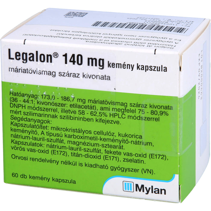Legalon forte ACA Hartkapseln bei Lebererkrankungen, 60 pcs. Capsules