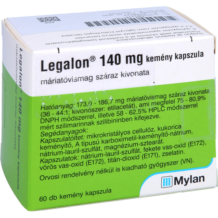 Legalon forte ACA Hartkapseln bei Lebererkrankungen, 60 pcs. Capsules