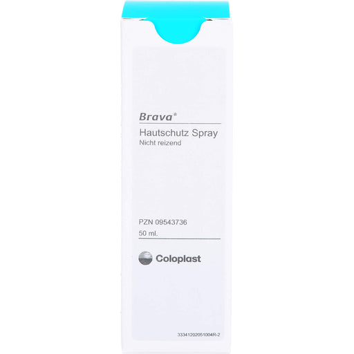Brava Hautschutz-Spray zum Schutz der Haut vor Ausscheidungen und Haftmaterial, 50 ml Lösung