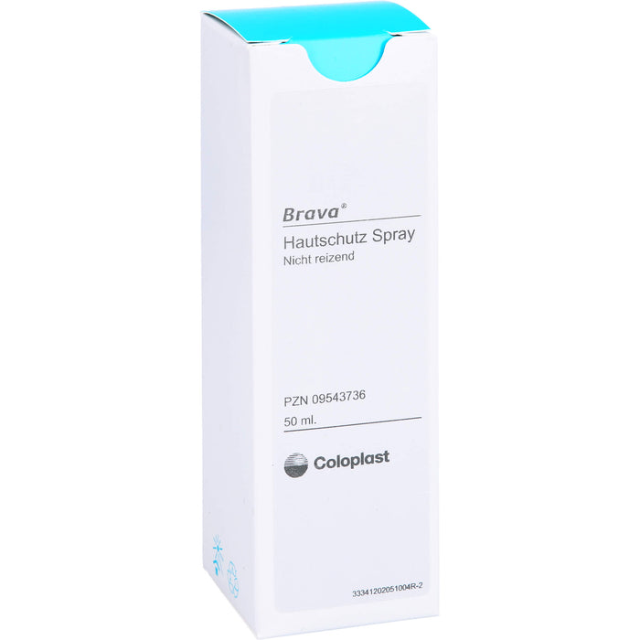 Brava Hautschutz-Spray zum Schutz der Haut vor Ausscheidungen und Haftmaterial, 50 ml Solution