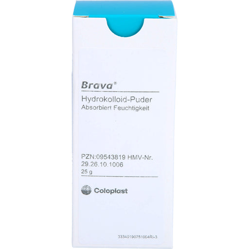 Brava Hydrokolloid Puder bei Hautirritationen bei Stomaversorgung, 25 g Puder