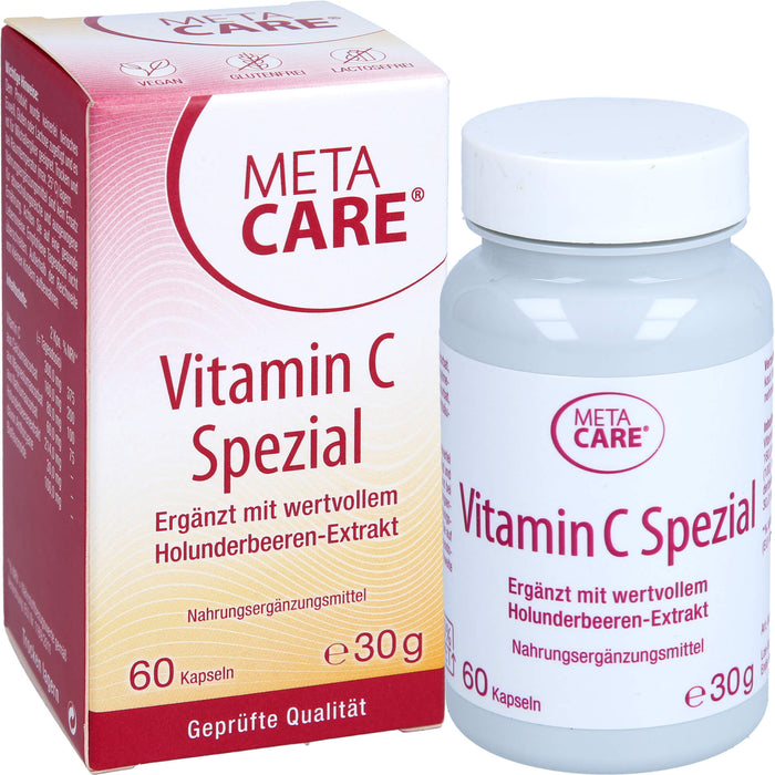metacare Vitamin C spezial Kapseln, 60 pcs. Capsules
