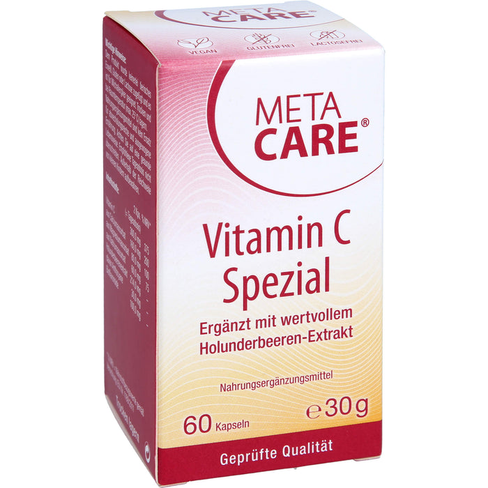 metacare Vitamin C spezial Kapseln, 60 pcs. Capsules