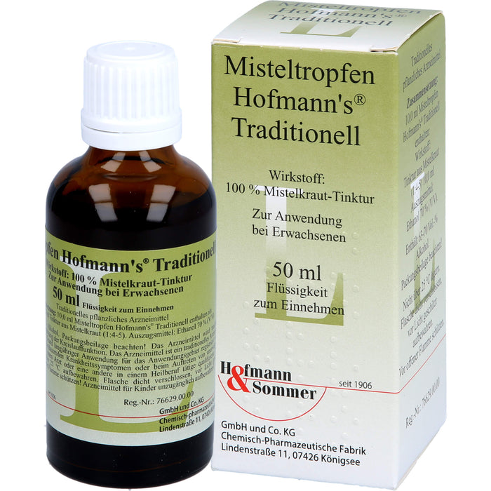 Misteltropfen Hofmann's Traditionell Lösung, 50 ml Solution