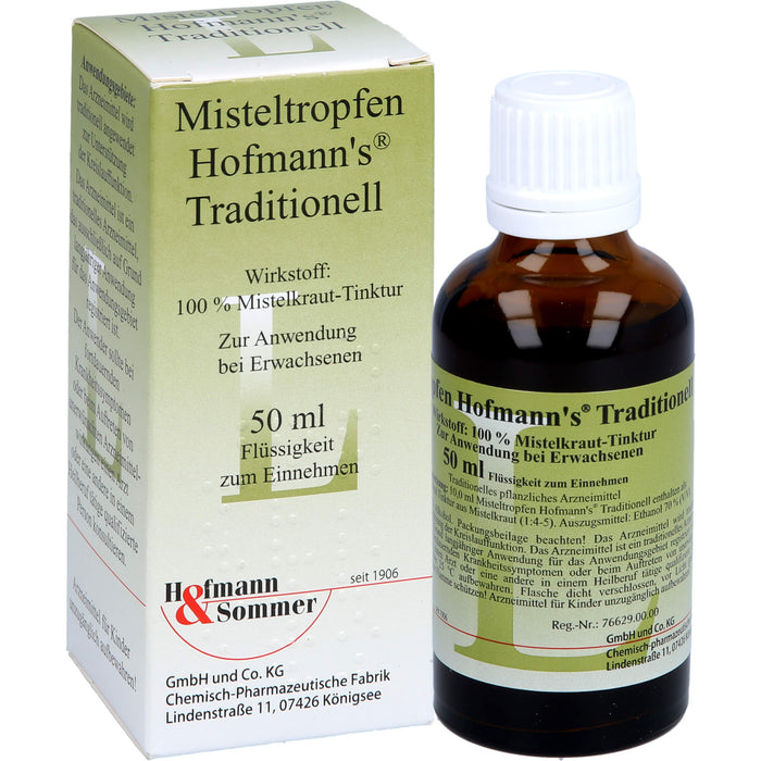 Misteltropfen Hofmann's Traditionell Lösung, 50 ml Solution