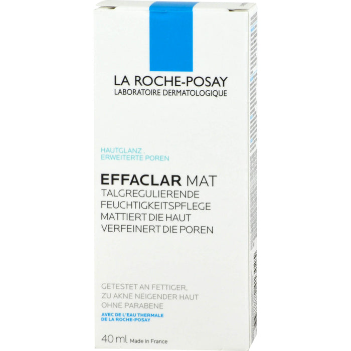 La Roche-Posay Effaclar Mat+ talgregulierende Feuchtigkeitspflege Creme, 40 ml Creme
