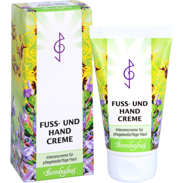 Bombastus Fuß-und Handcreme, 75 ml Crème