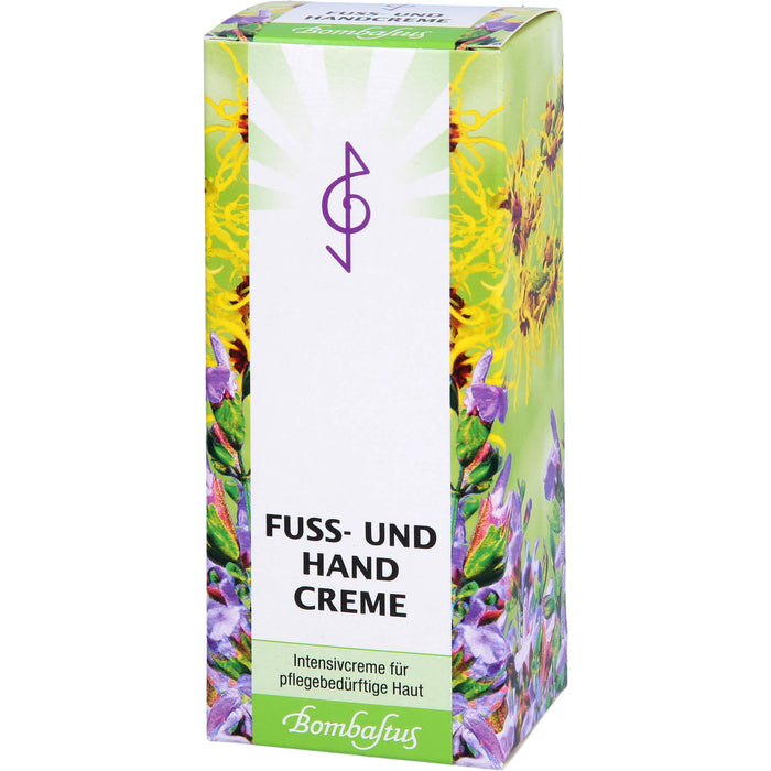Bombastus Fuß-und Handcreme, 75 ml Crème
