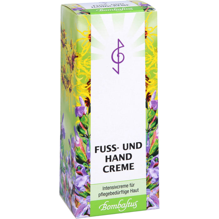 Bombastus Fuß-und Handcreme, 75 ml Crème