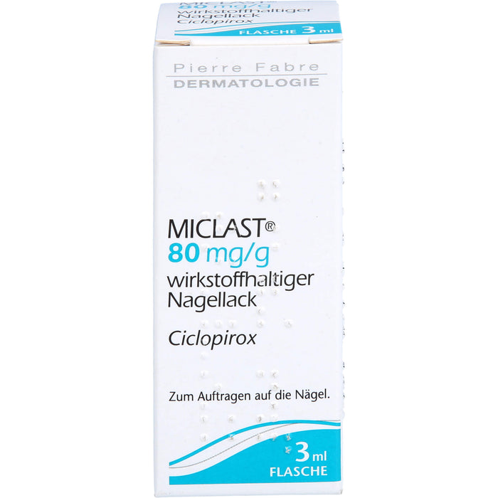 MICLAST Nagellack bei Nagelpilz, 3 ml Solution