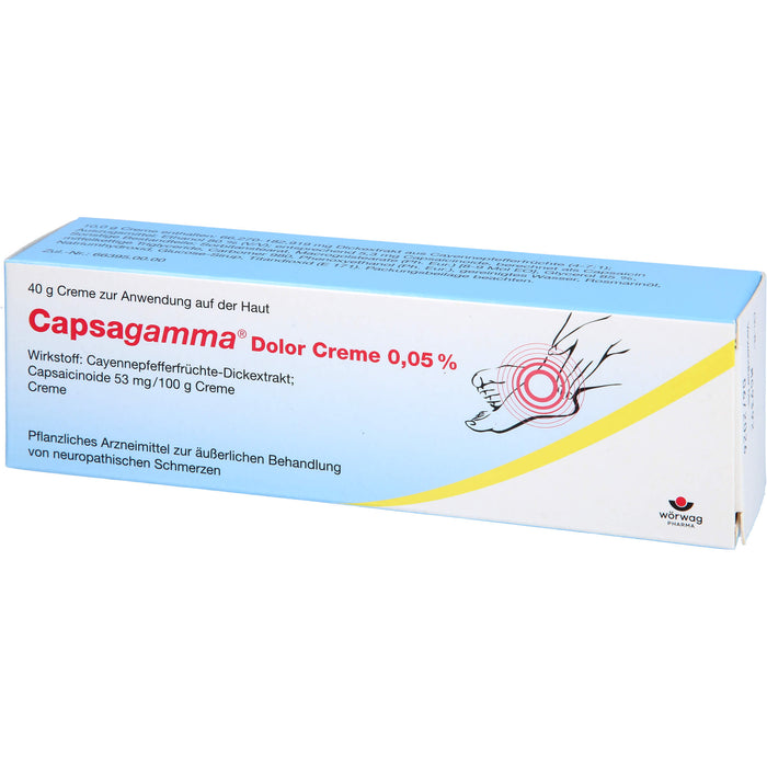 Capsagamma  Dolor Creme 0,05%, 40 g Cream