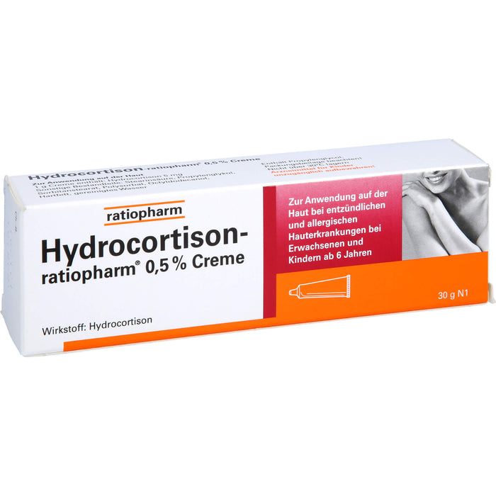 Hydrocortison-ratiopharm 0,5 % Creme, 30.0 g Creme