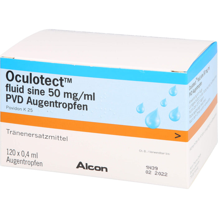 Oculotect™ fluid sine 50 mg/ml PVD Augentropfen, 120 pc Solution