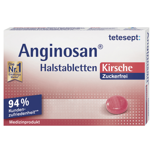 tetesept Anginosan Kirsche Lutschtabletten zfr., 20 St LUT