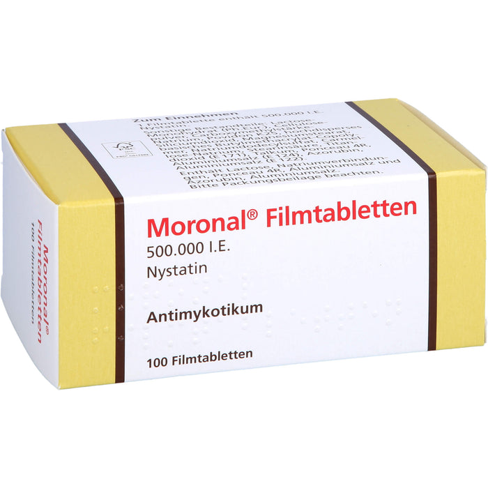 Moronal Filmtabletten 500.000 I.E. bei Pilzinfektionen, 100 pc Tablettes