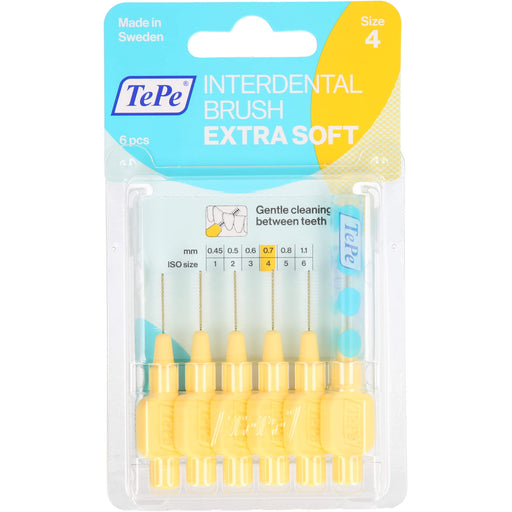 TePe Interdentalbürsten extra soft 0,7 - 1,3 mm, 5 St. Interdentalbürsten