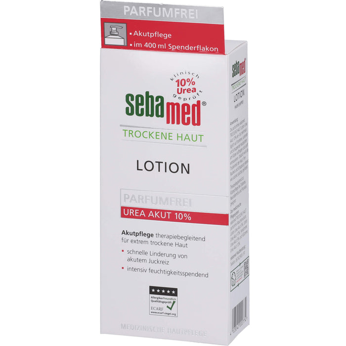 sebamed Trockene Haut Parfumfrei Lotion Urea 5%, 400 ml LOT