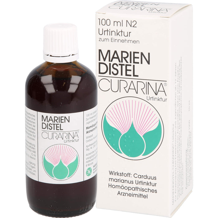 CURARINA Mariendistel Urtinktur, 100 ml Lösung