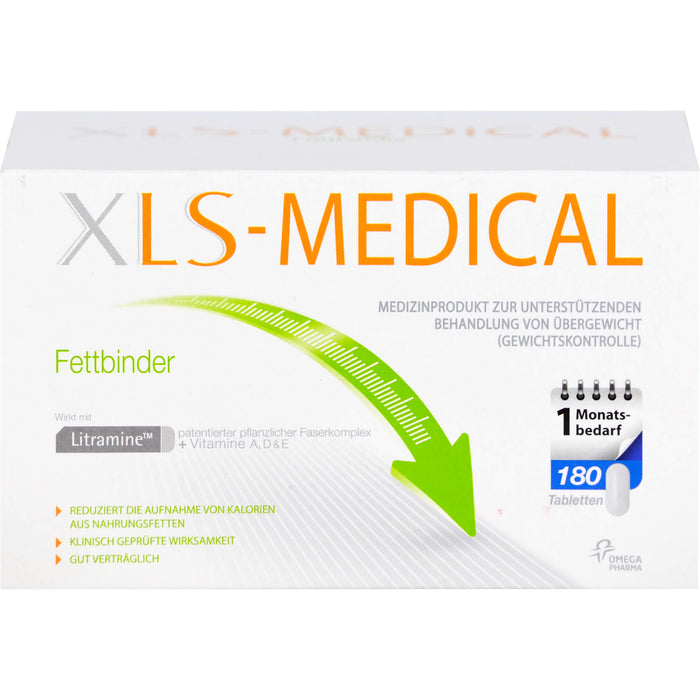 XLS-Medical Fettbinder Monatspackung, 180 St TAB
