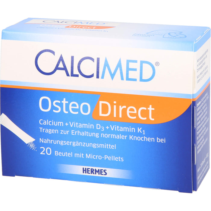 CALCIMED Osteo Direct Beutel mit Micro-Pellets, 20 pcs. Sachets
