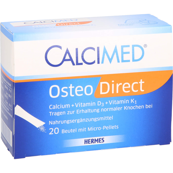 CALCIMED Osteo Direct Beutel mit Micro-Pellets, 20 pcs. Sachets