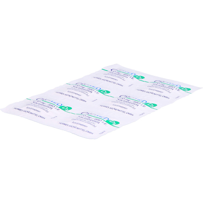 CALCIMED D3 1000 mg / 880 I.E. Kautabletten, 48 pc Tablettes