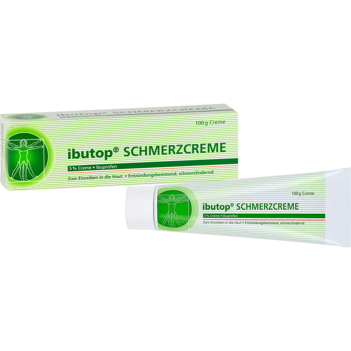 Ibutop Schmerzcreme 5% Creme entzündungshemmend und schmerzlindernd, 100 g Crème
