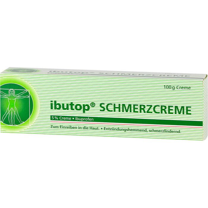 Ibutop Schmerzcreme 5% Creme entzündungshemmend und schmerzlindernd, 100 g Crème