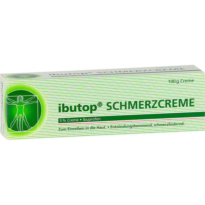 Ibutop Schmerzcreme 5% Creme entzündungshemmend und schmerzlindernd, 100 g Crème