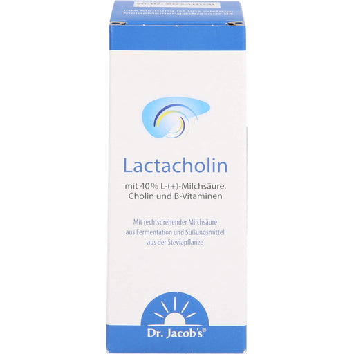Dr. Jacob's LactaCholin Lösung mit Milchsäure, B-Vitaminen und Cholin, 100 ml Lösung