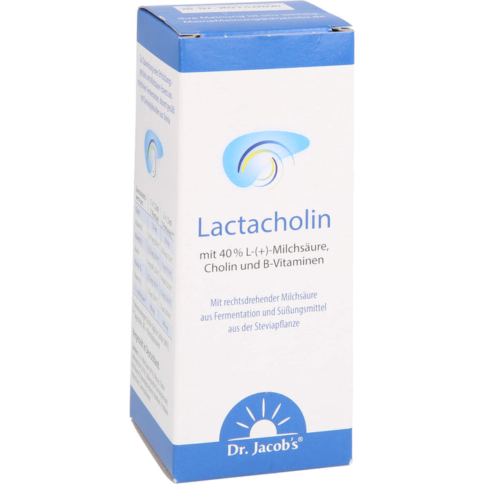 Dr. Jacob's LactaCholin Lösung mit Milchsäure, B-Vitaminen und Cholin, 100 ml Solution
