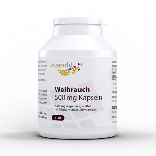 Weihrauch 500mg Kapseln, 120 St KAP