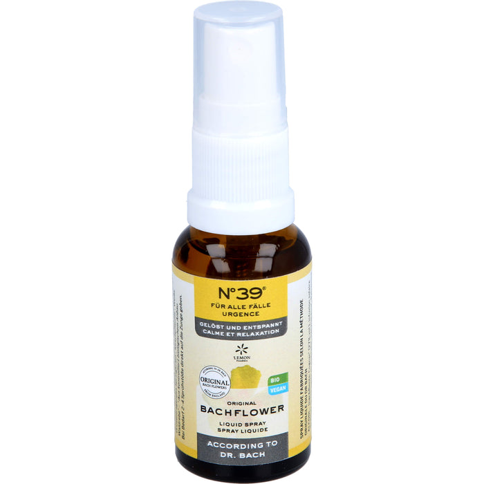 Original Bachblüten No. 39 Für alle Fälle Liquid Spray für Ruhe und Gelassenheit, 20 ml Lösung