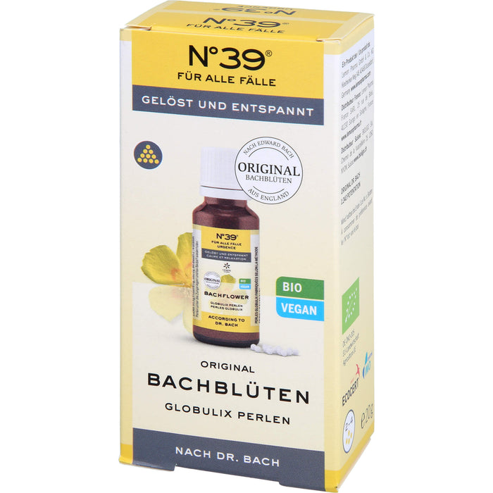 Original Bachblüten No.39 für alle Fälle Globulix Perlen Ruhe und Gelassenheit, 20 g Pulver