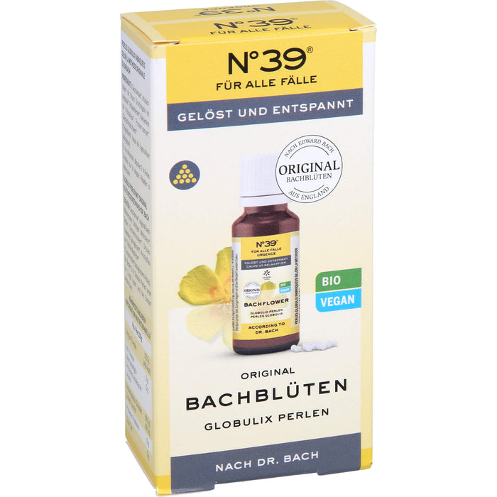 Original Bachblüten No.39 für alle Fälle Globulix Perlen Ruhe und Gelassenheit, 20 g Pulver