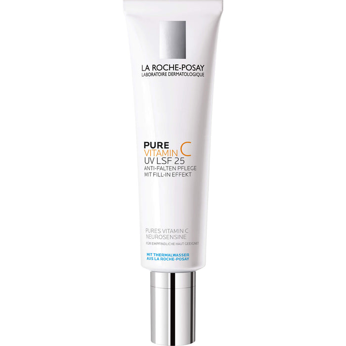La Roche-Posay Pure Vitamin C UV LSF 25 Anti-Age Creme für empfindliche Haut, 40 ml Crème
