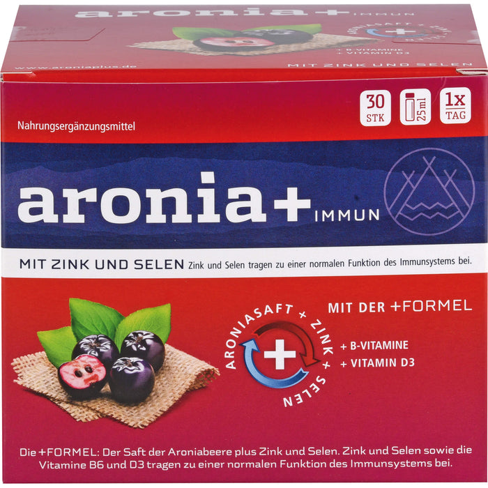 aronia+ immun Trinkfläschchen, 30 pc Ampoules