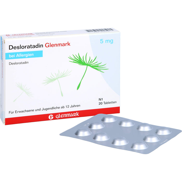 Desloratadin Glenmark 5 mg Tabletten, 20 St TAB