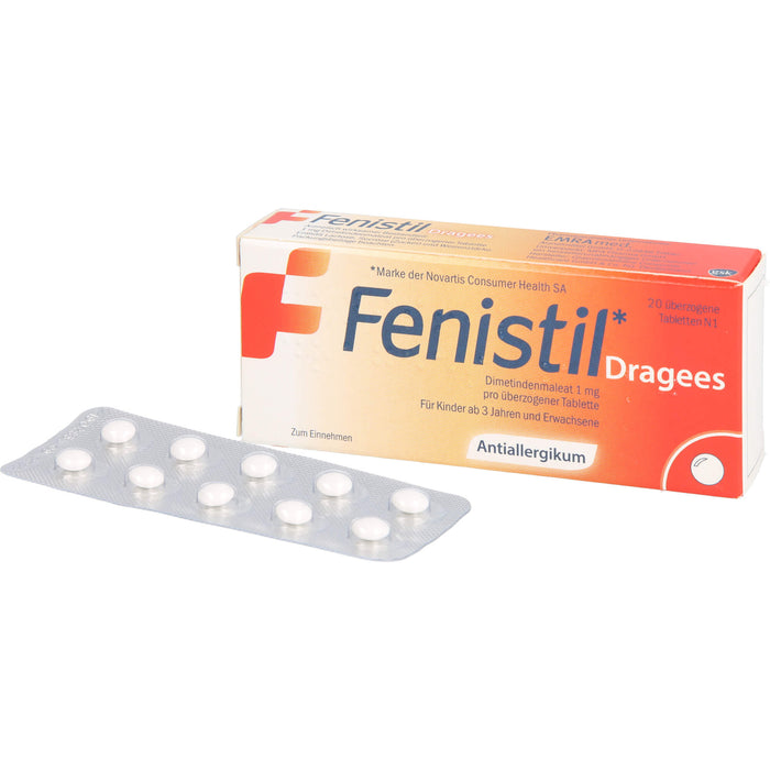 Fenistil Emra Dragees, 20 St. Tabletten